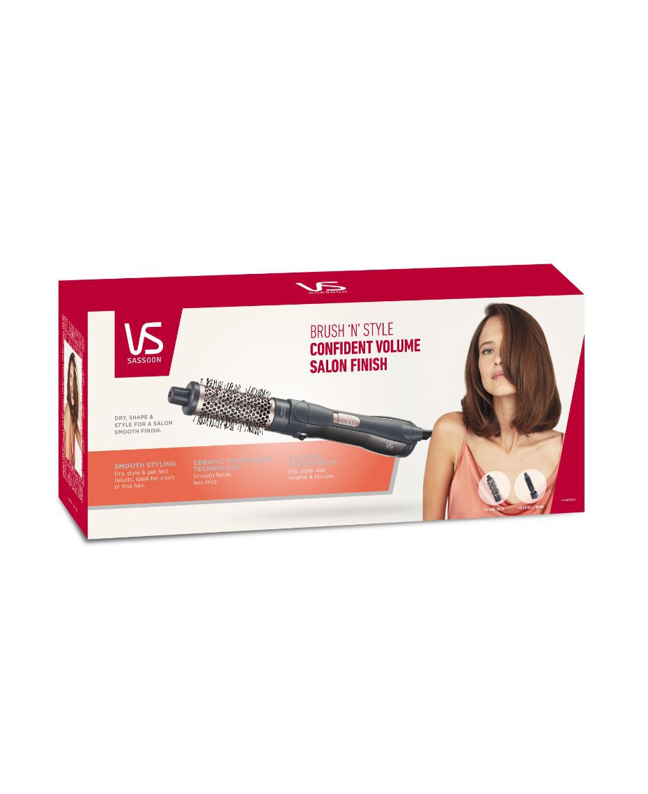 VS Sassoon Hot Air Brush 'n Style Shaver Shop